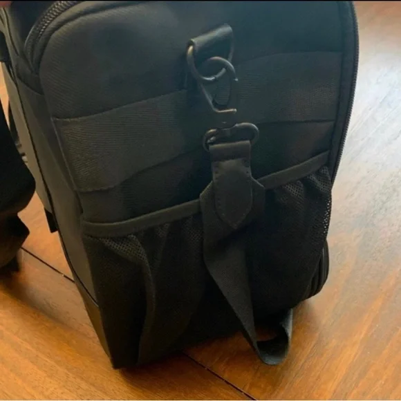 Beis The Hanging Duffle Bag in Black - Picture 14 of 15